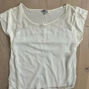 Express White Tee